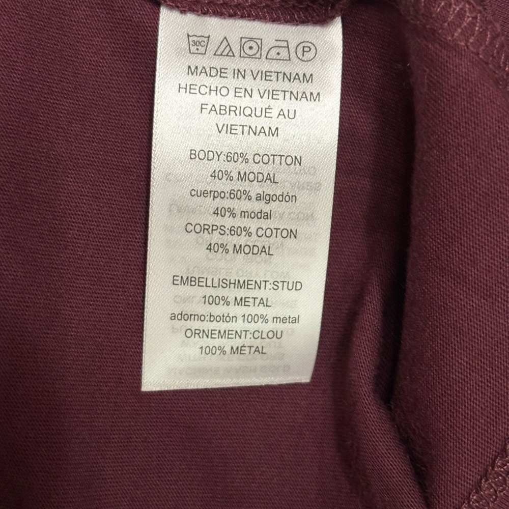 Michael Kors Wine T-Shirt,NWT,Size 2X,Made in Vietnam,Open to Offers - Picture 9 of 10